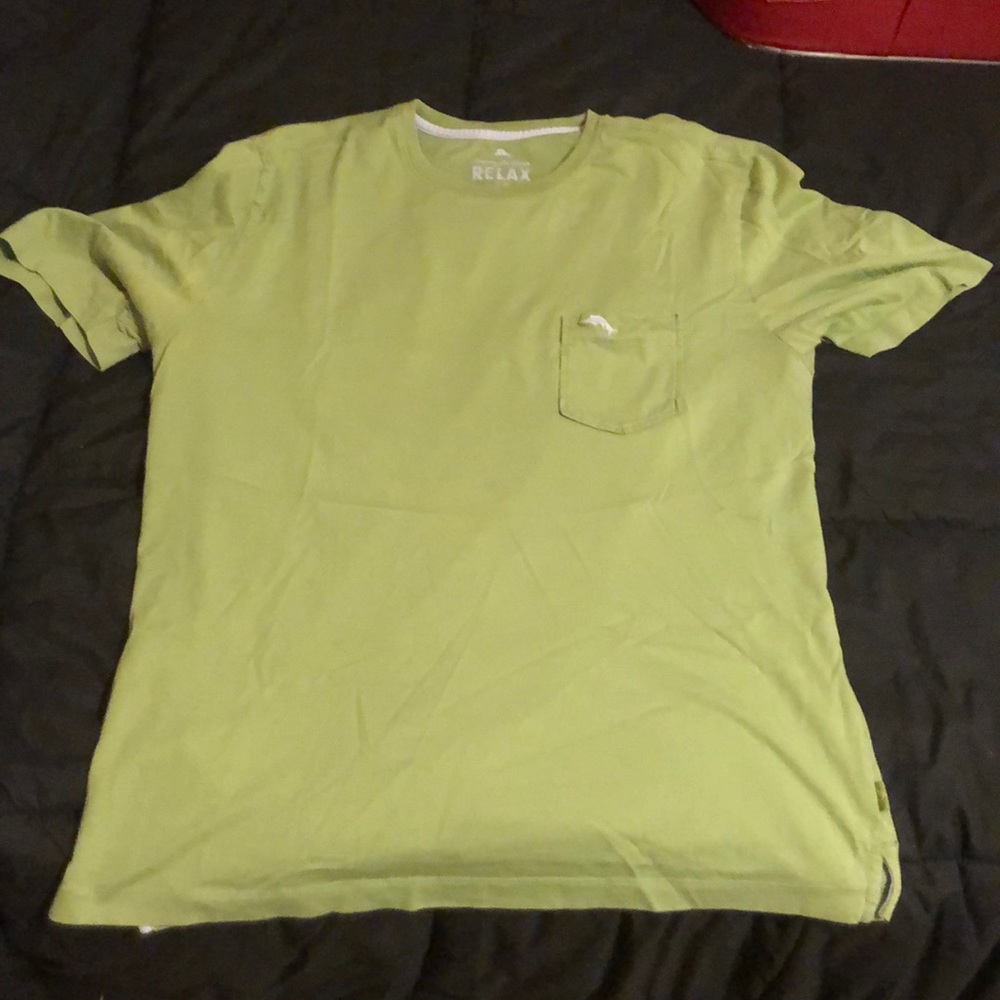 Green tommy Bahama t shirt